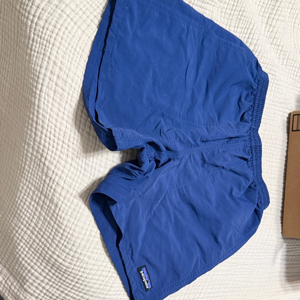 Patagonia Blue Athletic Shorts